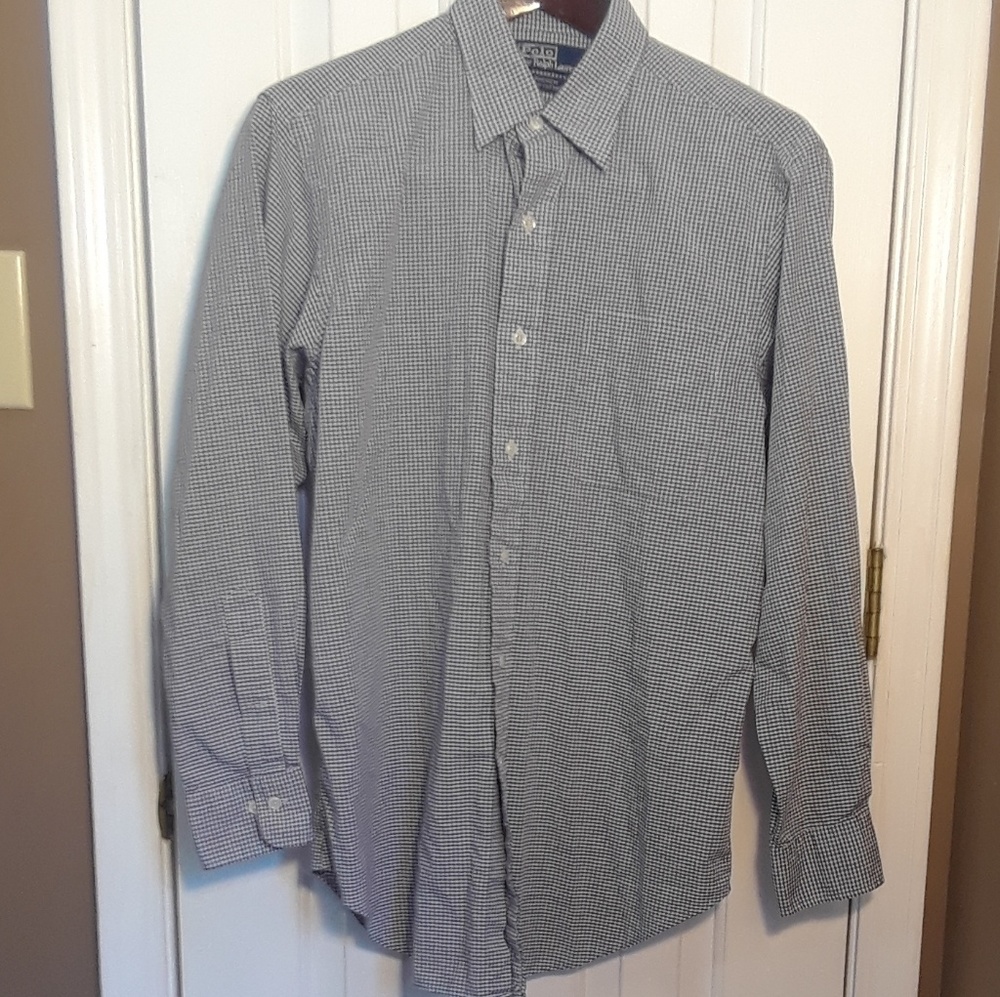 NWOT 15.5 M POLO RALPH LAUREN MENS SHIRT